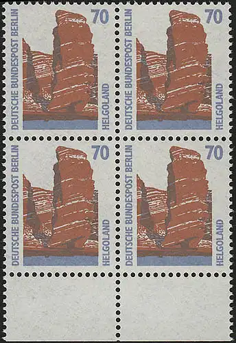 874 SWK 70 Pf UR-Quaterbl. ** Postfraîchissement