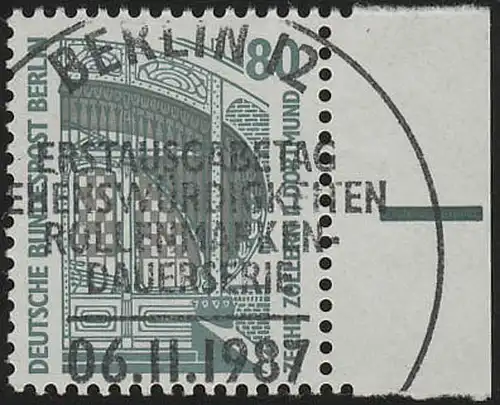 796 SWK 80 Pf Pagerand re. ESTE Berlin