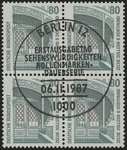 796 SWK 80 Pf Quaterblock ESTE Berlin