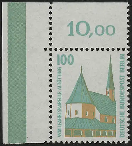 834 SWK 100 Pf coin ol ** frais de port