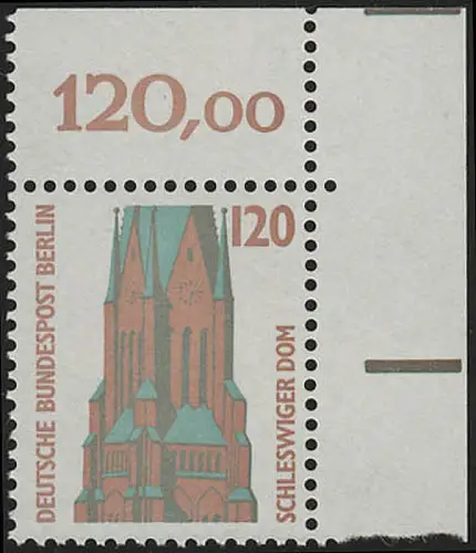 815 SWK 120 Pf Ecke or, postfrisch **