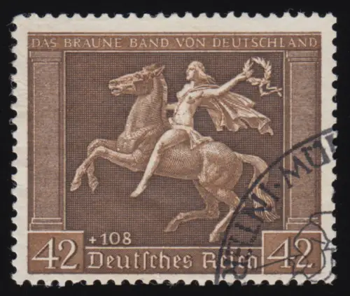 671y Das Braune Band, gestempelt O