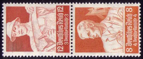 Berufsstände ZD S229 12+8, postfrisch **