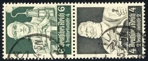 Berufsstände ZD S221 6+4, gestempelt O
