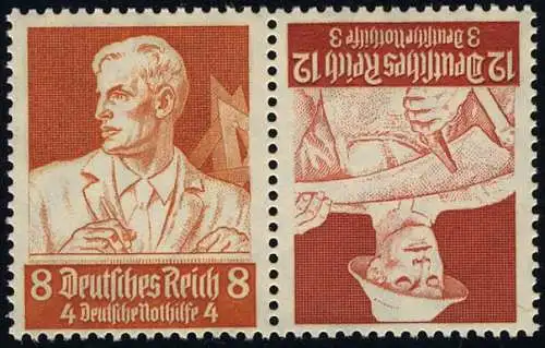 Professions ZD K24 8+12 ** post-fraîchissement / MNH