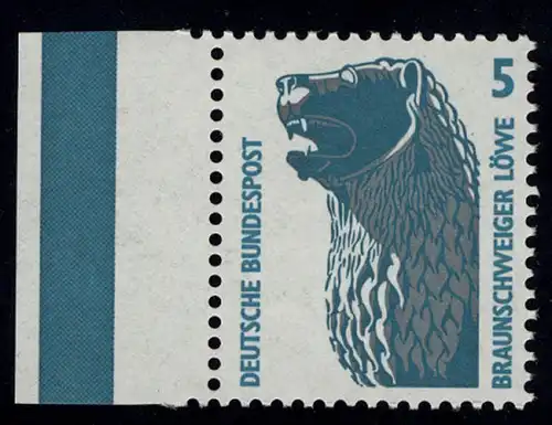 1448u SWK 5 Pf bord de page li. ** frais de port