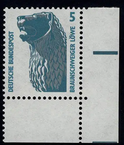 1448u SWK 5 Pf Ecke ur ** postfrisch