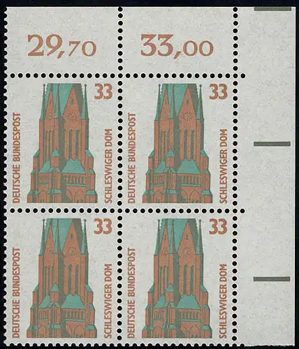 1399 SVK 33 Pf Eck-Vbl. or ** Postfraîchissement