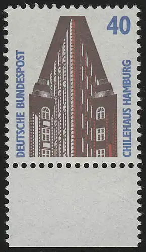 1379 SWK 40 Pf Unterrand ** postfrisch
