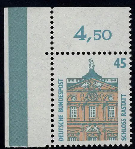 1468 SWK 45 Pf Ecke ol ** postfrisch