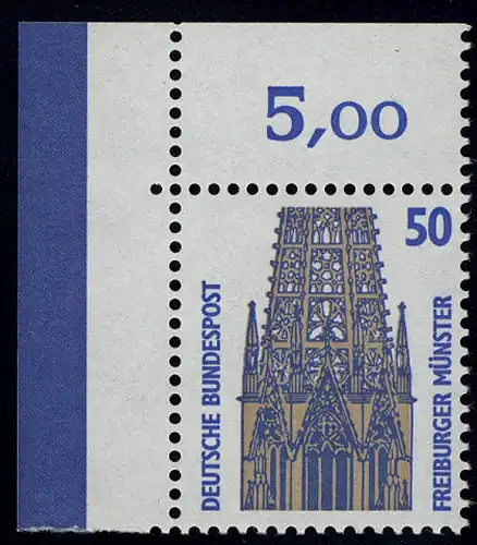 1340 SWK 50 Pf Ecke ol ** postfrisch