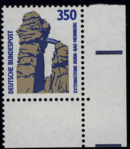 1407 SWK 350 Pf coin ur ** post-fraîchissement