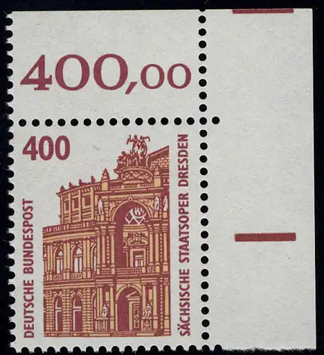 1562 SWK 400 Pf coin or ** post-fraîchissement