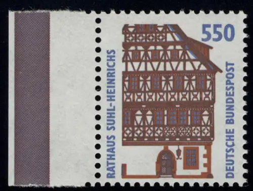 1746 SWK 550 Pf Seitenrand li. ** postfrisch