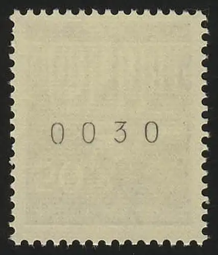 509v Brandenb. Tor v 50 Pf Dextrin, Einzelmarke + Nr. **