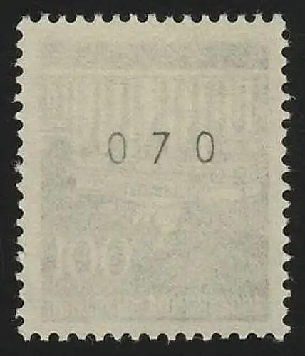 510v Brandenb. Tor v 100 Pf Dextrin, Einzelmarke + Nr. **