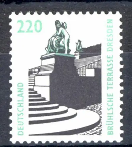 1936 SWK neue Nr. 220 Pf, Rollenanfang 1 (Nr. 500), postfrisch **
