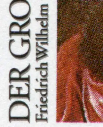 1781 Großer Kurfürst: klassicher Schmitzdruck im kompletten Kleinbogen, **