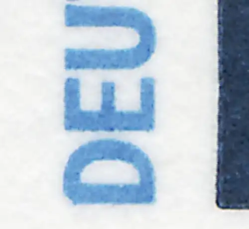 29b MH Caisse de marque, PLF V D biseautée en DEUTSCHE, case 6, **