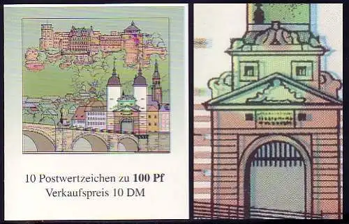 33FIV MH Heidelberg avec couvercle de la barre sur 1 DS: tache jaune-vert et PV bleu, **