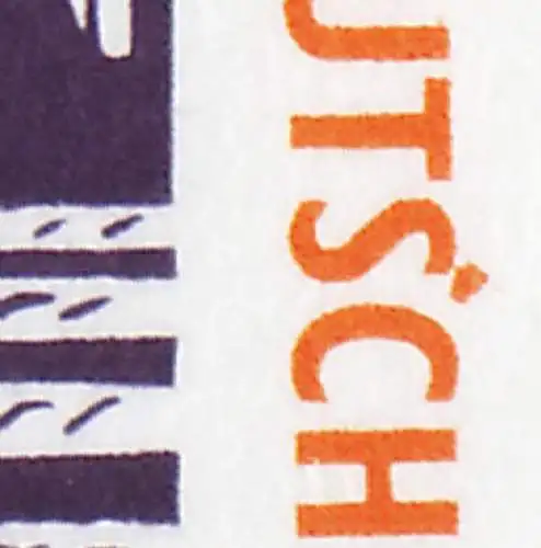 43III MH SWK avec PLF 2189I tache au S d'ALLEMAGNE, case 9, **