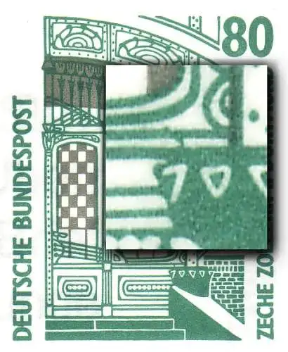 29b MH boîte de marque, PLF barre sur triangle gauche, boîte 4, avec poutres de comptage, **