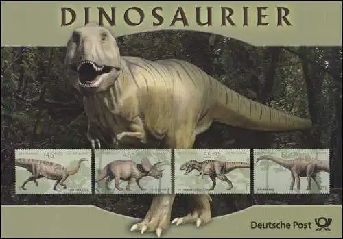 Bloc 73 Jeunesse Dinosaure & Musée naturel / Dinomuseum Senckenberg - EB 4/2008