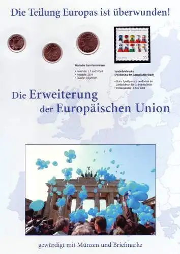 L'année 2004: l'élargissement de l ' UE