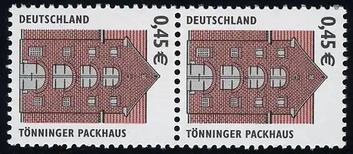2299 0,45 Nr. mit P. 500er IIIc Naht-Paar mit Nr. **