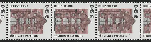 2299 SWK Euro 0,45 No. avec P. 500 Type IIIc UC 11 **