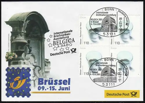 Document d'exposition no 62 BELGICA Bruxelles 2001, avec indication de la source de l'image