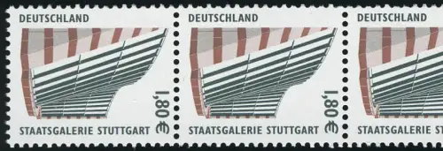 2313 SC 1,80 Euro - bandes de type IIIc 5 + numéro UNGrade SANS point, **