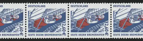 2322 SWK 2,60 Nr. ohne P. Typ IIIb 11er + Naht **