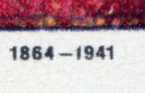 799 Expressionisten 40 Pf mit PLF defekte erste 1 in 1941, Feld 4, **