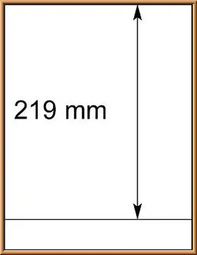 LINDNER-T-Blanko - Einzelblatt 802 110