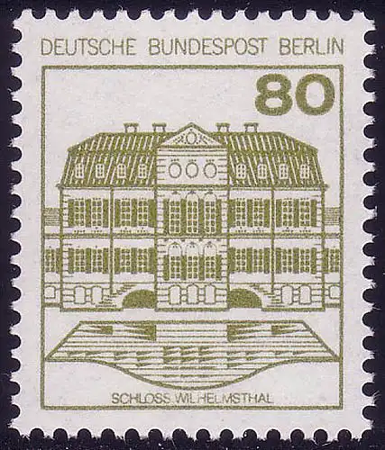 674AI BuS 80 Pf - PLF I teils fehlende Punkte über unterer Fensterreihe, **