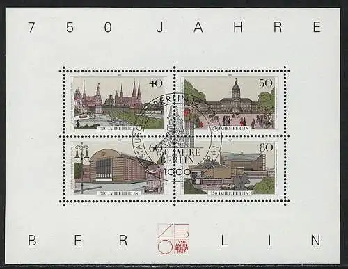 Block 8 Jubiläum 750 Jahre Berlin, ESSt Berlin