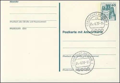 P 107 - BuS 40/40 Pf avec lignes-barres VS-O Francfort / Main