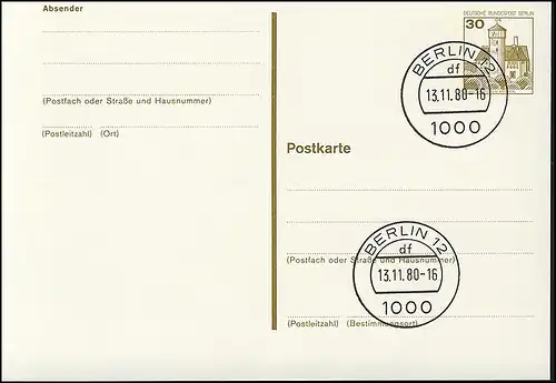 P 115 - BuS 30 Pf avec lignes de points VS-O Berlin