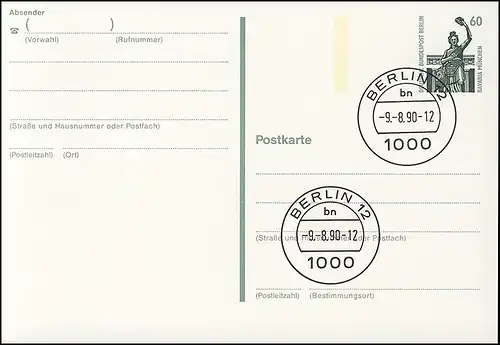 P 135 - SWK 60 Pf Bâton à gauche VS-O Berlin