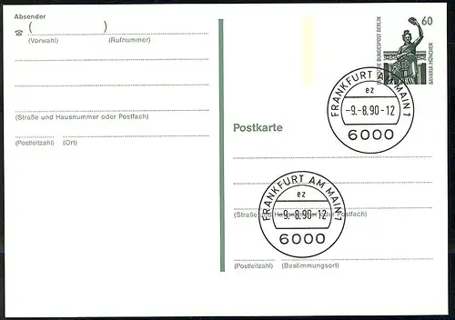 P 135 - SWK 60 Pf Pägel beruf VS-O Frankfurt/Main