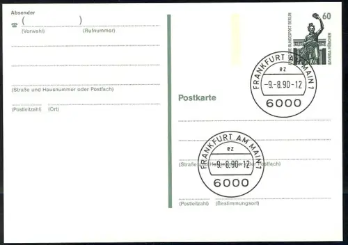 P 135 - SWK 60 Pf Pägel beruf VS-O Frankfurt/Main