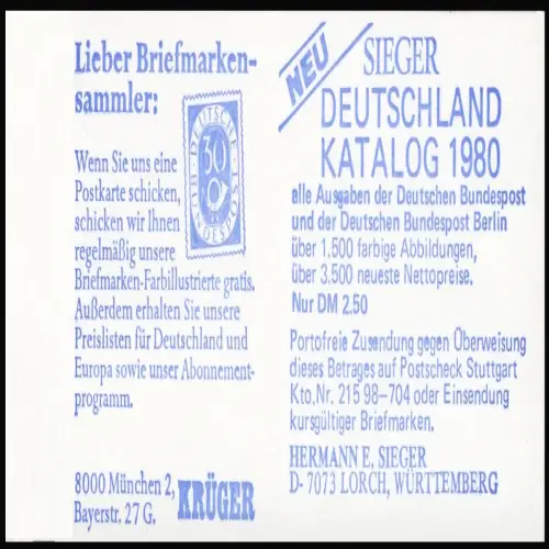 Berlin MH-Set 12 mit a, b und ca: 3 Deckelvarianten, Set **