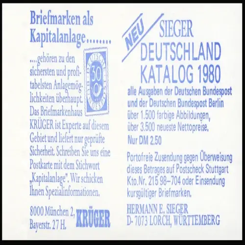 Berlin MH-Set 12 mit a, b und ca: 3 Deckelvarianten, Set **