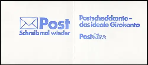 11h MH BuS 1980 - mit PLF V+IV ** postfrisch