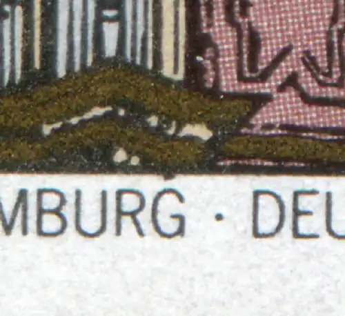 1441 Orgue avec PLF point au-dessus du G, mais sans PlF III, champ 2 **