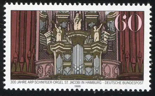 1441 Orgue avec PLF point au-dessus du G, mais sans PlF III, champ 2 **