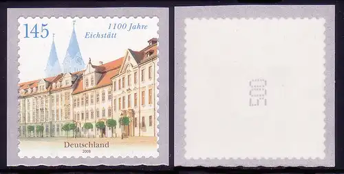 2643 Eichstofft sk Début en gros rouleau, numéro arrière 500, frais de port **