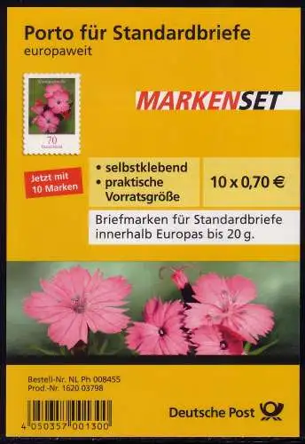 FB 8 Cartère 2010, feuille 10x2716, EV-O Bonn 10.6.2010