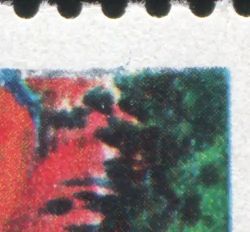 817 Erich Heckel avec PLF: crochet gris en haut à droite de la marque, case 1, **